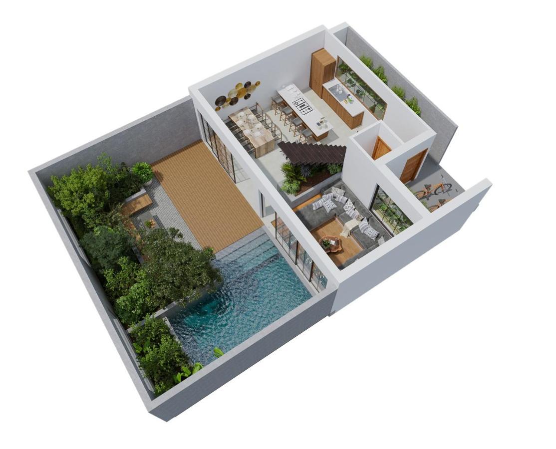 Octo 1 - Private Villas, Modern Style, Near Beach Canggu Buitenkant foto